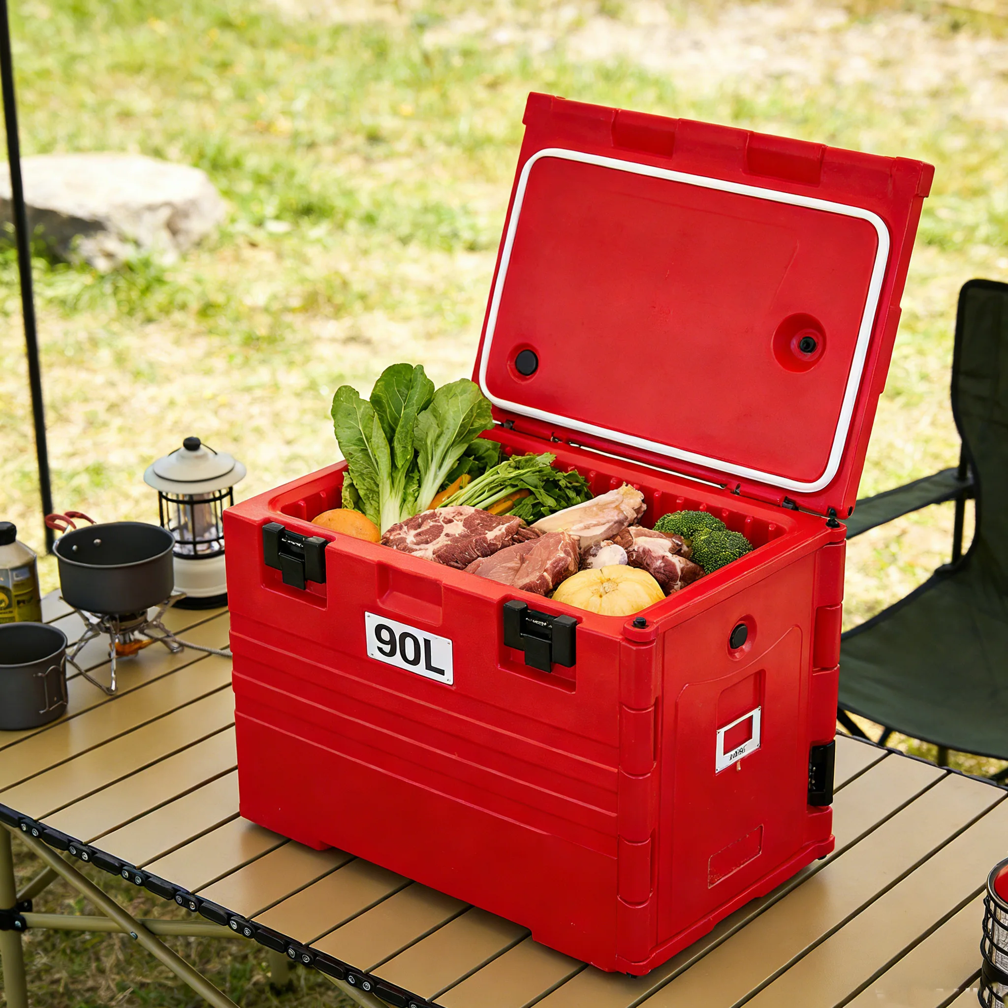 Custom Insulated Cooler Box Premium Camping Gear and Accessories Portable High Performance Cooler Box for Outdoor Camping Picnic
Custom Insulated Cooler Box Premium Camping Gear and Accessories Portable High Performance Cooler Box for Outdoor Camping Picnic