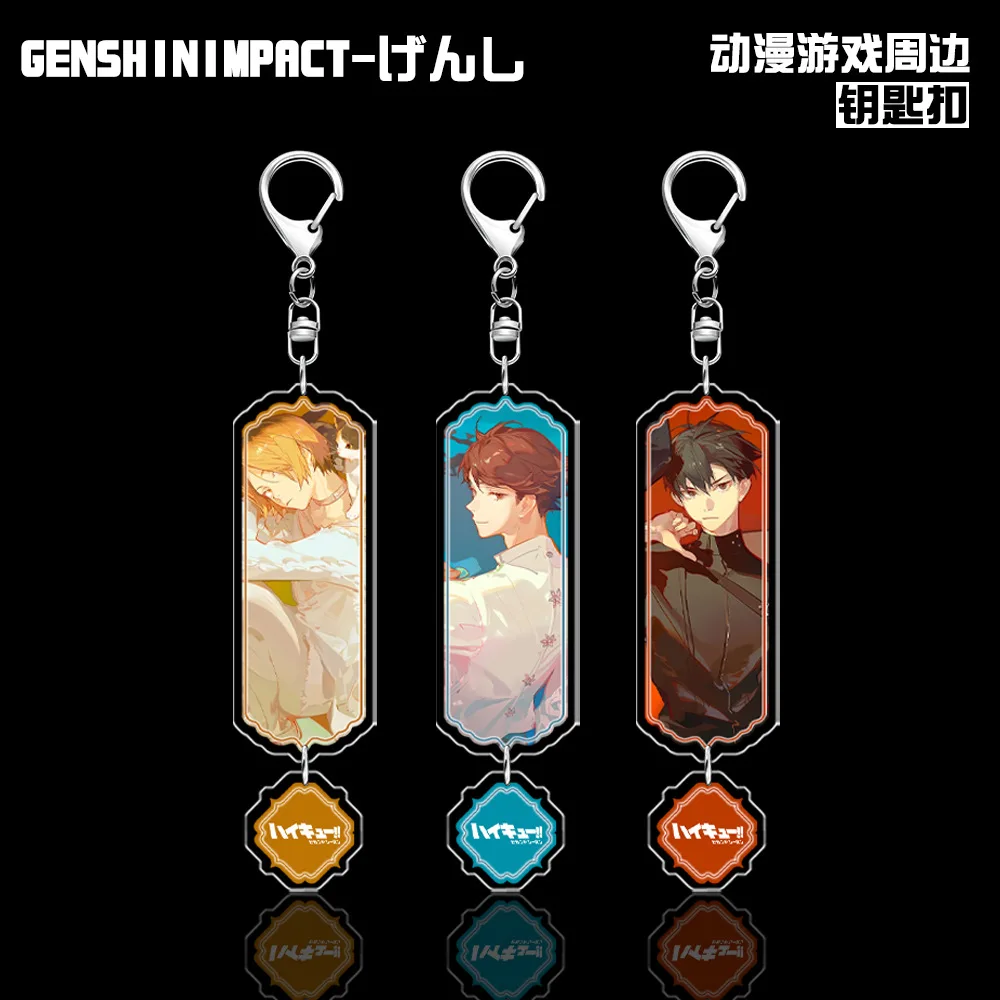 Волейбол Haikyuu аниме брелок Tobio Kageyama Toru Oikawa Kenma Kozume акриловый Шарм аксессуары товары косплей подарок
Волейбол Haikyuu аниме брелок Tobio Kageyama Toru Oikawa Kenma Kozume акриловый Шарм аксессуары товары косплей подарок