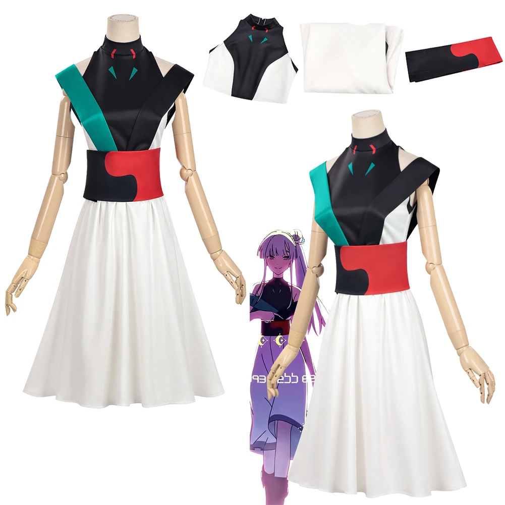 Anime Cosmic Princess Kaguya Cosplay Tsukimi Yachiyo Top Skirt Outfits Suits Cloth Disguise Roleplay Halloween Costume Carnival
Anime Cosmic Princess Kaguya Cosplay Tsukimi Yachiyo Top Skirt Outfits Suits Cloth Disguise Roleplay Halloween Costume Carnival