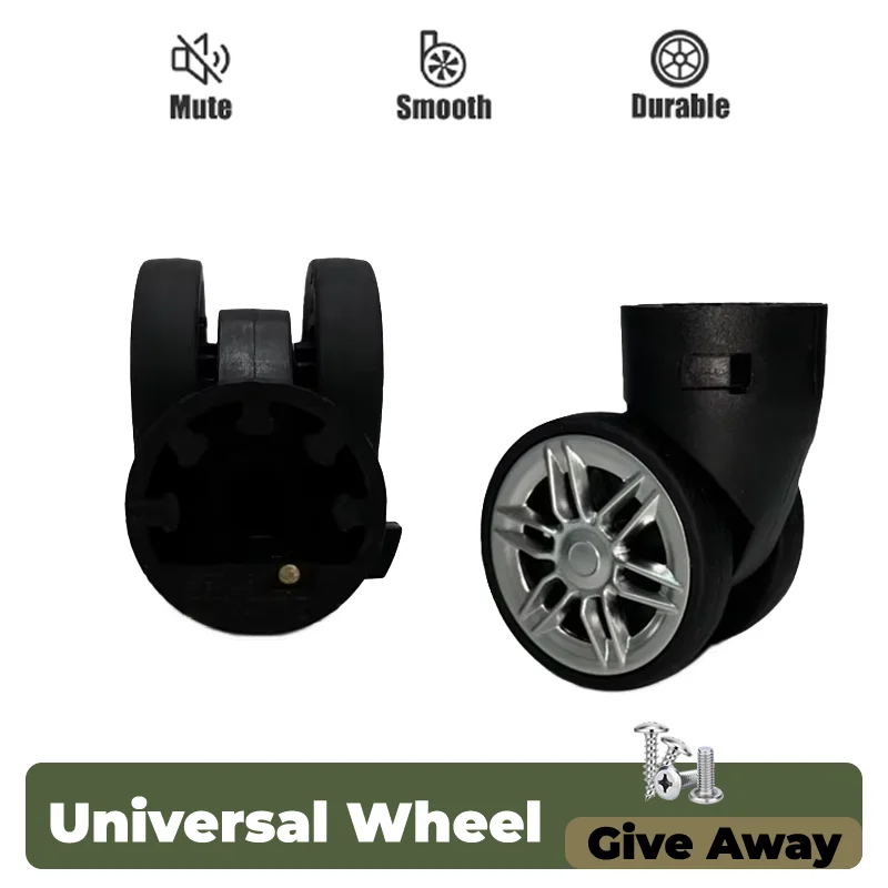 Аксессуары для багажа, запасные части, съемные универсальные колеса, комплект колес Plug-and-Play, компоненты для ремонта шкива ступицы колеса
Аксессуары для багажа, запасные части, съемные универсальные колеса, комплект колес Plug-and-Play, компоненты для ремонта шкива ступицы колеса