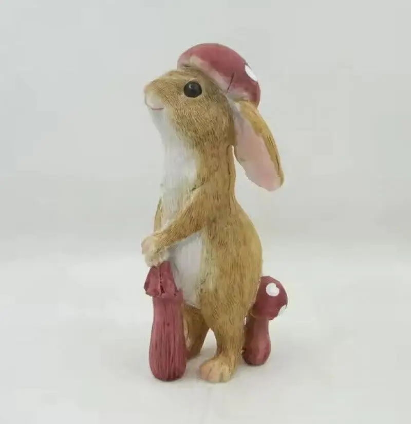 Bunny Rabbit Miniature Fairy Garden Statue Resin Mini Figurine Gift
Bunny Rabbit Miniature Fairy Garden Statue Resin Mini Figurine Gift