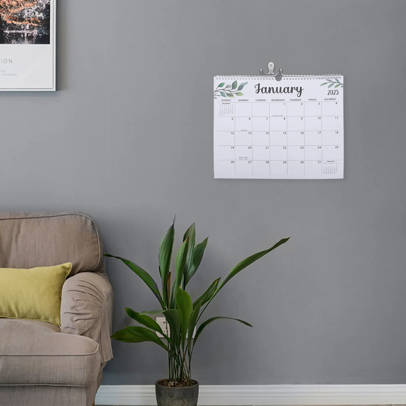 Convenient Coil Calendar Planner Calendars Decorative Monthly Wall Home Organization
Convenient Coil Calendar Planner Calendars Decorative Monthly Wall Home Organization