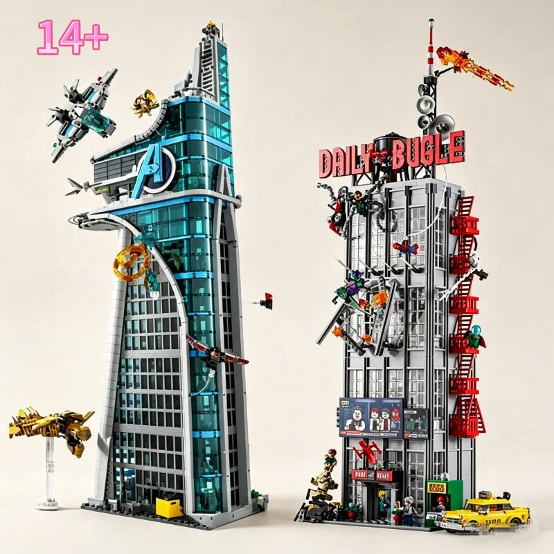 Big Sale 76178 New Avengers Tower The Bugle Building Of Daily Build Bricks Building Blocks Birthday Christmas Gifts 76269
Big Sale 76178 New Avengers Tower The Bugle Building Of Daily Build Bricks Building Blocks Birthday Christmas Gifts 76269