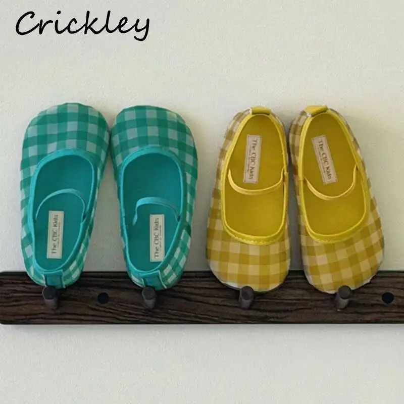 Plaid Mesh Girls Flats Shoes Summer Breathable Elastic Band Kids Ballet Flats Shallow Soft Anti Slip Children Fashion Shoes
Plaid Mesh Girls Flats Shoes Summer Breathable Elastic Band Kids Ballet Flats Shallow Soft Anti Slip Children Fashion Shoes