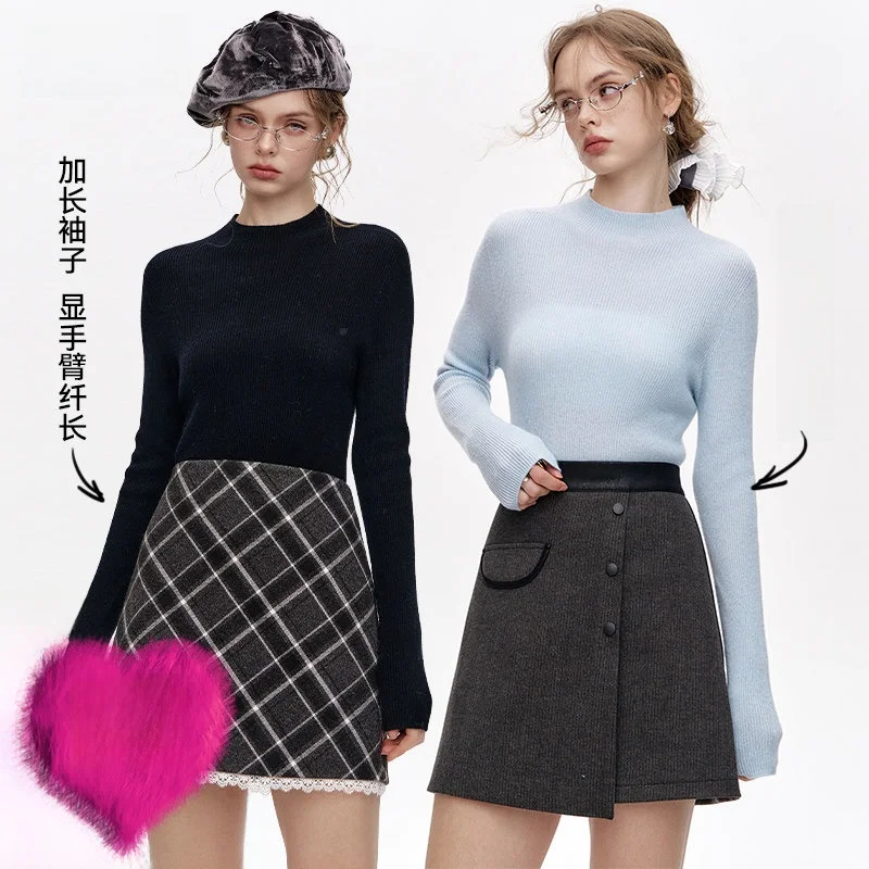 Мягкий женский трикотаж Dopane из 00% шерсти с высоким воротником, базовый слой, внутренняя одежда, повседневный зимний сезон Faion
Мягкий женский трикотаж Dopane из 00% шерсти с высоким воротником, базовый слой, внутренняя одежда, повседневный зимний сезон Faion