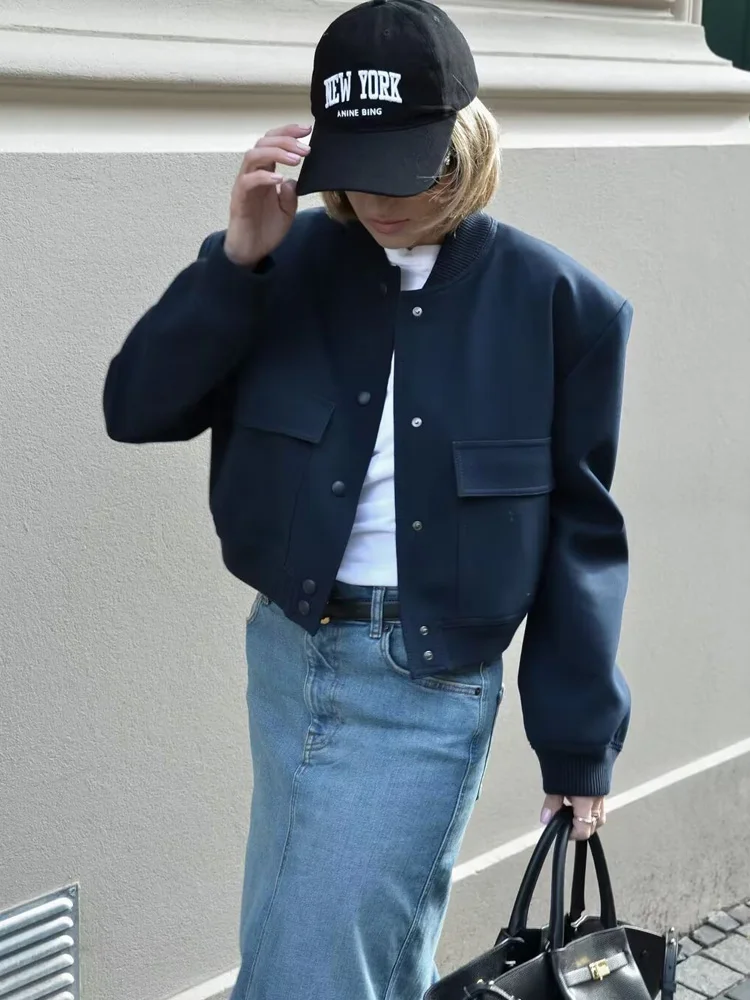 Colors 2024 Woman Bomber Jackets for Women Chic Coat Female Casual Single-breasted with Pockets Jacket New In Outerwear
Colors 2024 Woman Bomber Jackets for Women Chic Coat Female Casual Single-breasted with Pockets Jacket New In Outerwear