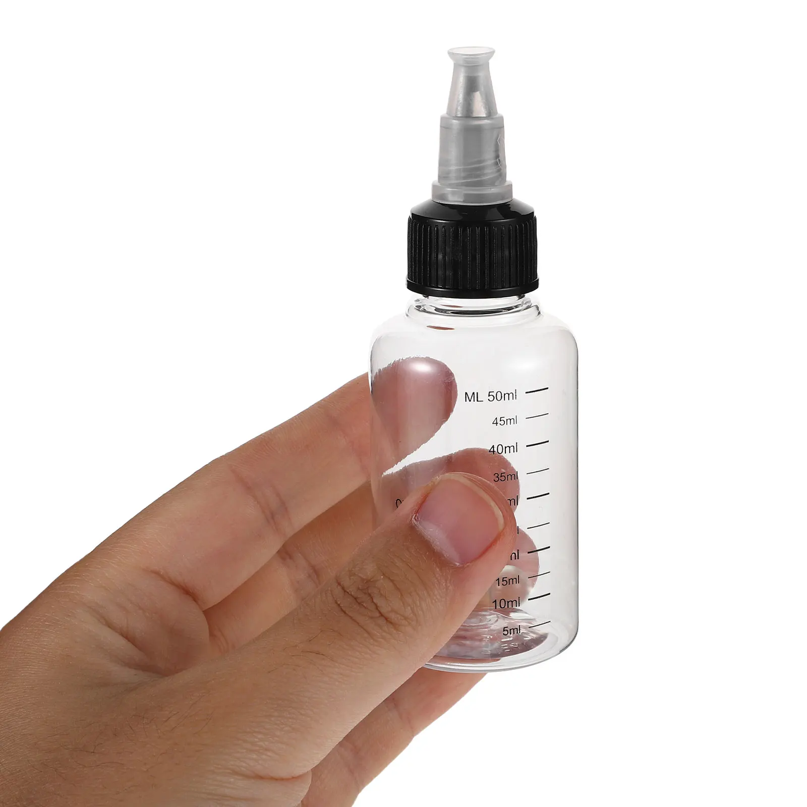 5Pcs Transparent Plastic Paint Mixing Bottles Squeeze Bottles with Graduated Scale Pointed Nozzle Cap for Accurate Craft
5Pcs Transparent Plastic Paint Mixing Bottles Squeeze Bottles with Graduated Scale Pointed Nozzle Cap for Accurate Craft