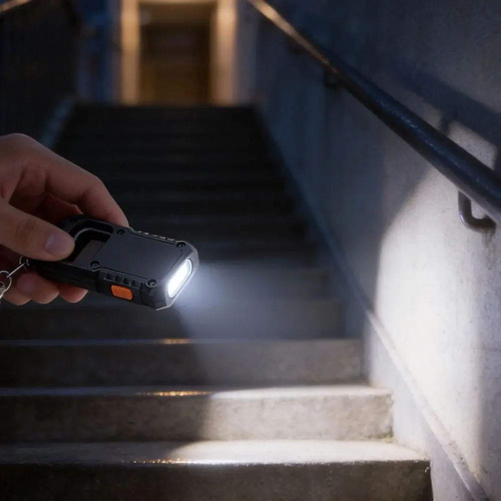 3 Gears LED Keychain Flashlight High Bright Portable Flashlight with Bottle Opener Multifunction COB Emergency Work Lights
3 Gears LED Keychain Flashlight High Bright Portable Flashlight with Bottle Opener Multifunction COB Emergency Work Lights