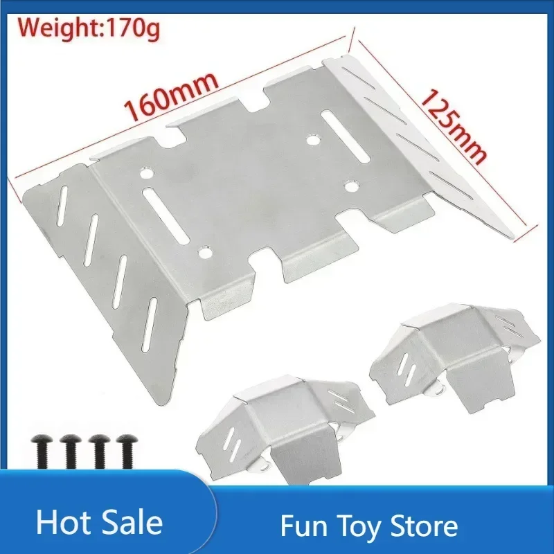 Metal Stainless Steel Chassis Armor Guard Protection Protector Skid Plate for Axial AXP8 Gilamon 1/8 RC Car Upgrade Parts
Metal Stainless Steel Chassis Armor Guard Protection Protector Skid Plate for Axial AXP8 Gilamon 1/8 RC Car Upgrade Parts