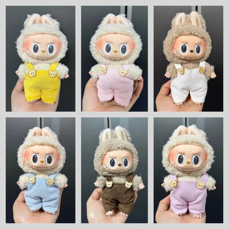 15-17cm Labubu Doll Clothes Suitable for V1 V2 V3 Cute Colorful Overalls DIY Clothing Accessories Children's Toys Birthday Gift
15-17cm Labubu Doll Clothes Suitable for V1 V2 V3 Cute Colorful Overalls DIY Clothing Accessories Children's Toys Birthday Gift