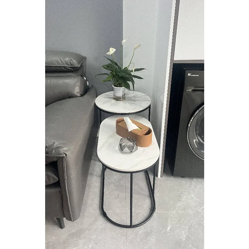 Sofa side cabinet table light luxury small coffee table small table minimalist modern cabinet movable living room
Sofa side cabinet table light luxury small coffee table small table minimalist modern cabinet movable living room
