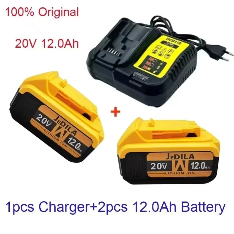 2025 New 100% Original 12000mAh 20V for Dewalt Power Tool Battery DCB206 20V 12.0Ah Battery DCB206 20V Battery DCB205 DCB200
2025 New 100% Original 12000mAh 20V for Dewalt Power Tool Battery DCB206 20V 12.0Ah Battery DCB206 20V Battery DCB205 DCB200