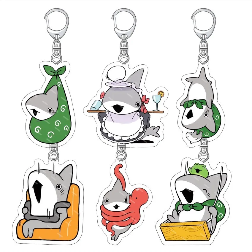 Little Shark Goes on a Picnic Acrylic Game Related Products Keychain Jewelry Friend Fan Gift Bag Charms Souvenir Lovely Kingring
Little Shark Goes on a Picnic Acrylic Game Related Products Keychain Jewelry Friend Fan Gift Bag Charms Souvenir Lovely Kingring