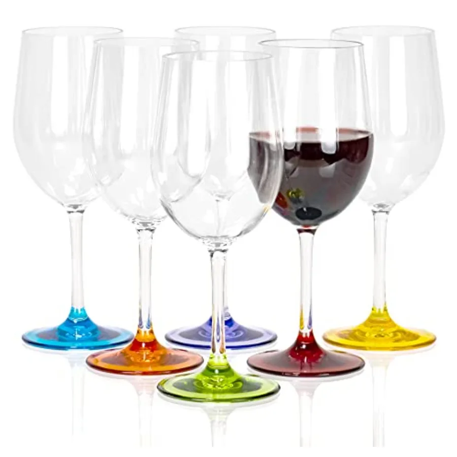 Set of 6 Classic Clear Acrylic 12 Fl Oz Outdoor Wine Goblets with s
Set of 6 Classic Clear Acrylic 12 Fl Oz Outdoor Wine Goblets with s