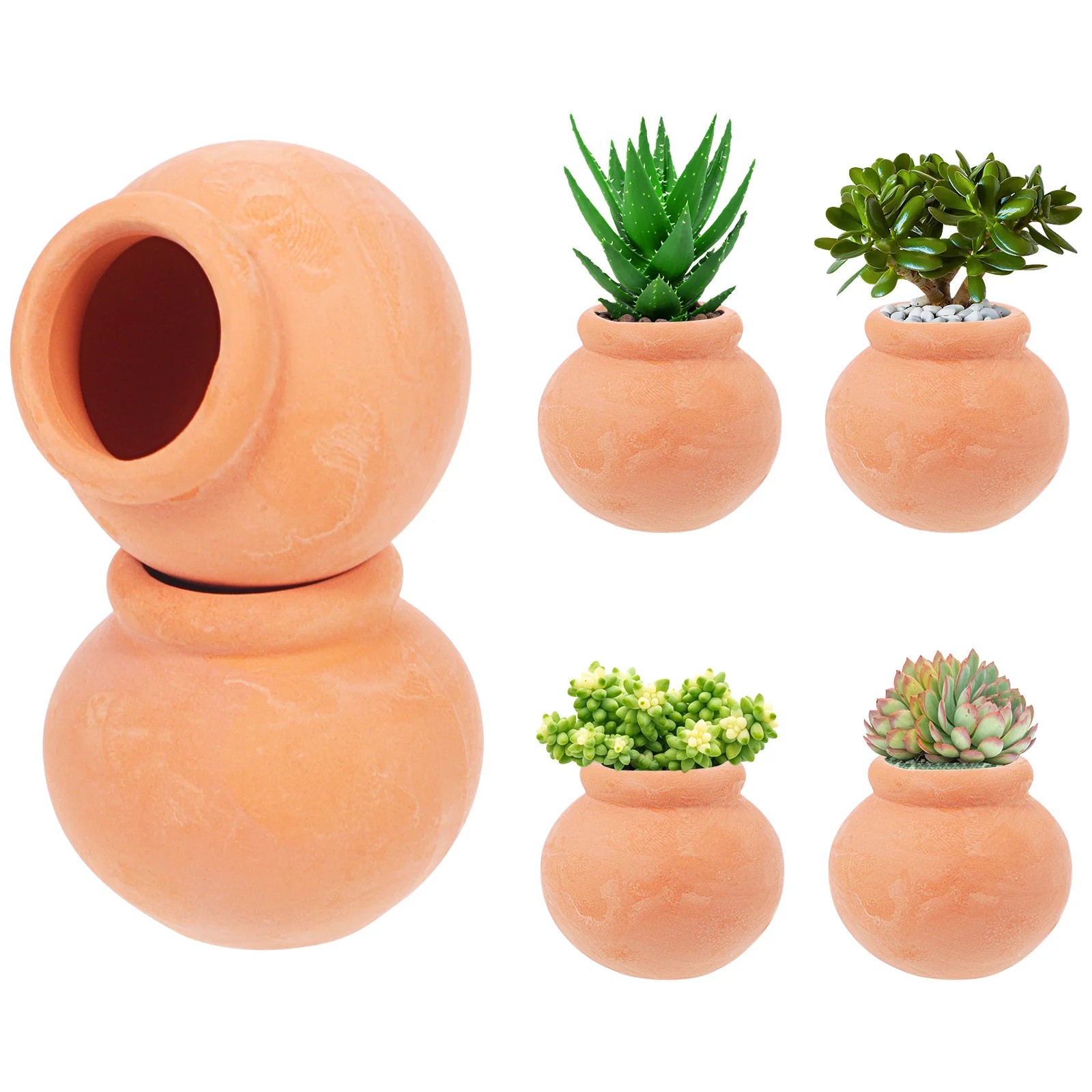 6 Pcs Earthenware Succulent Flower Pot Small Planters for Indoor Plants Clay Pots Mother Decorative
6 Pcs Earthenware Succulent Flower Pot Small Planters for Indoor Plants Clay Pots Mother Decorative