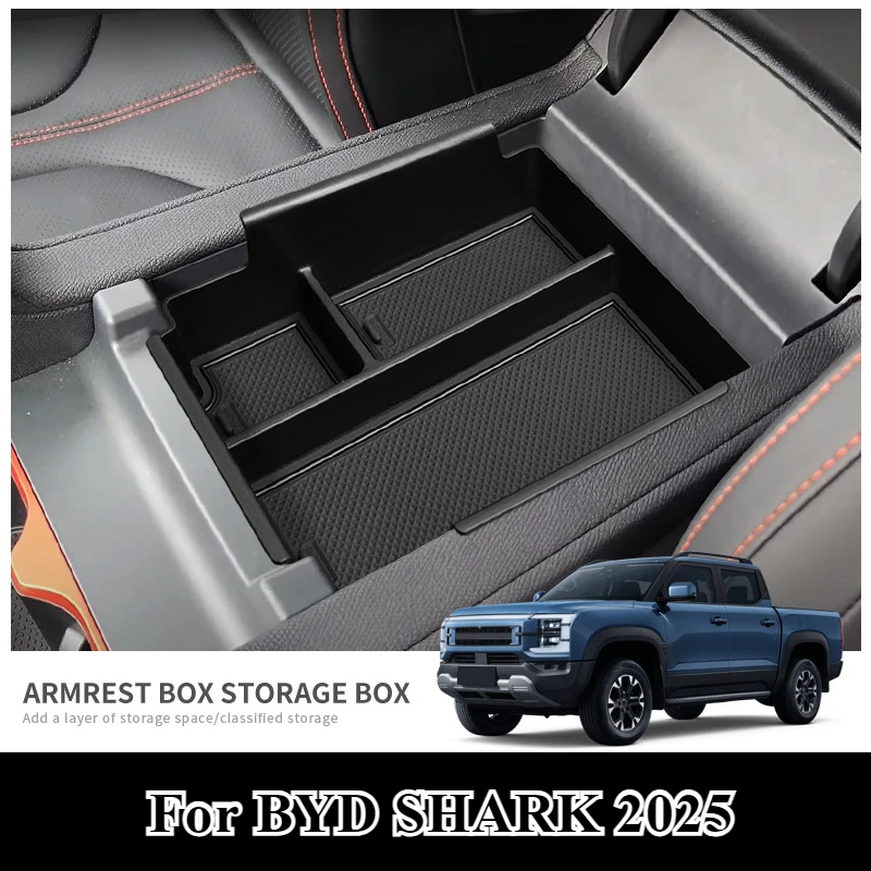 For BYD SHARK 2025 Car Central Armrest Storage Box Center Console Organizer Containers Tray Car Interior SHARK Accessories
For BYD SHARK 2025 Car Central Armrest Storage Box Center Console Organizer Containers Tray Car Interior SHARK Accessories