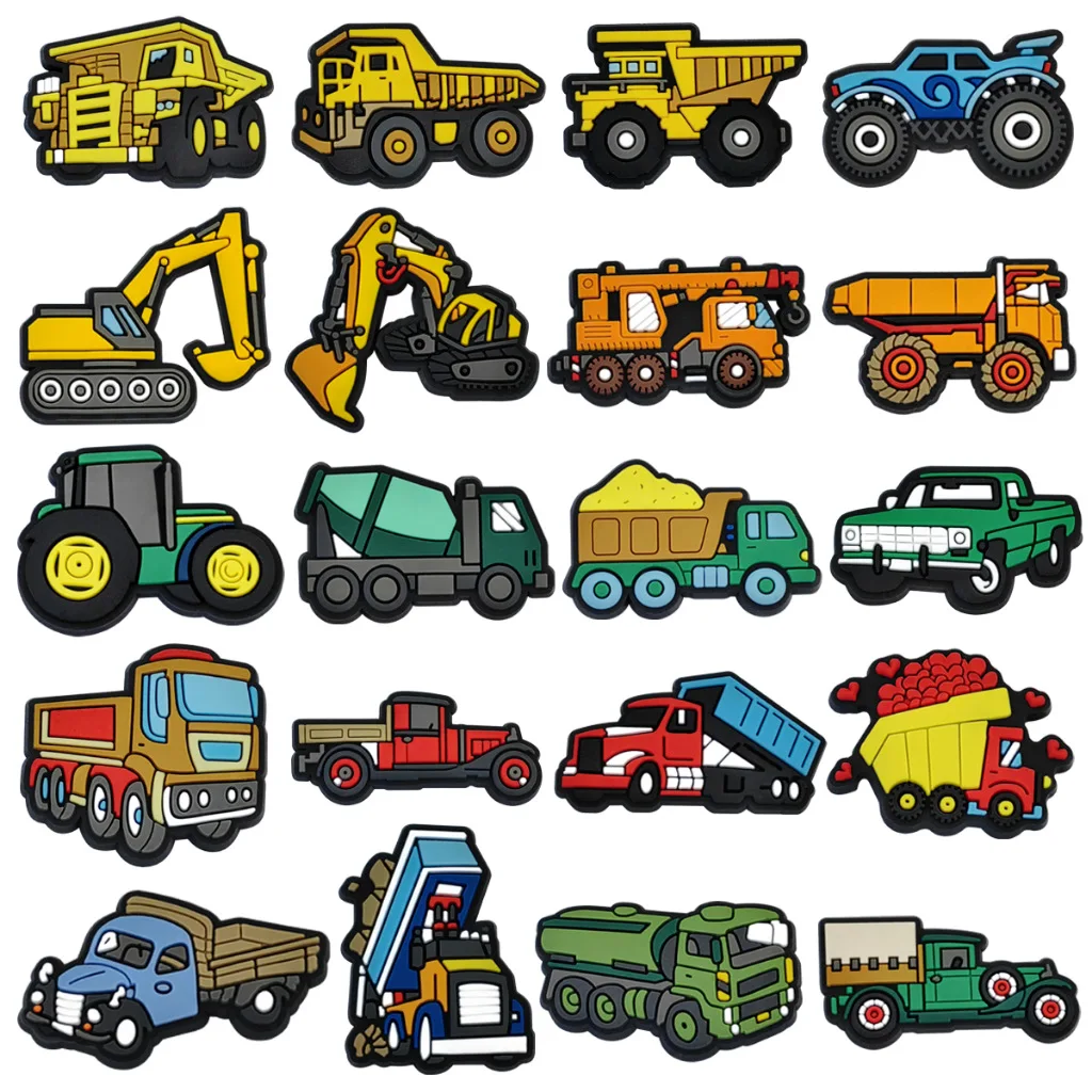 Engineering Vehicle Shoe Charms Accessories for Crocs Truck Cartoon Shoes Flower Buckle Accessories Excavator DIY Accessories
Engineering Vehicle Shoe Charms Accessories for Crocs Truck Cartoon Shoes Flower Buckle Accessories Excavator DIY Accessories