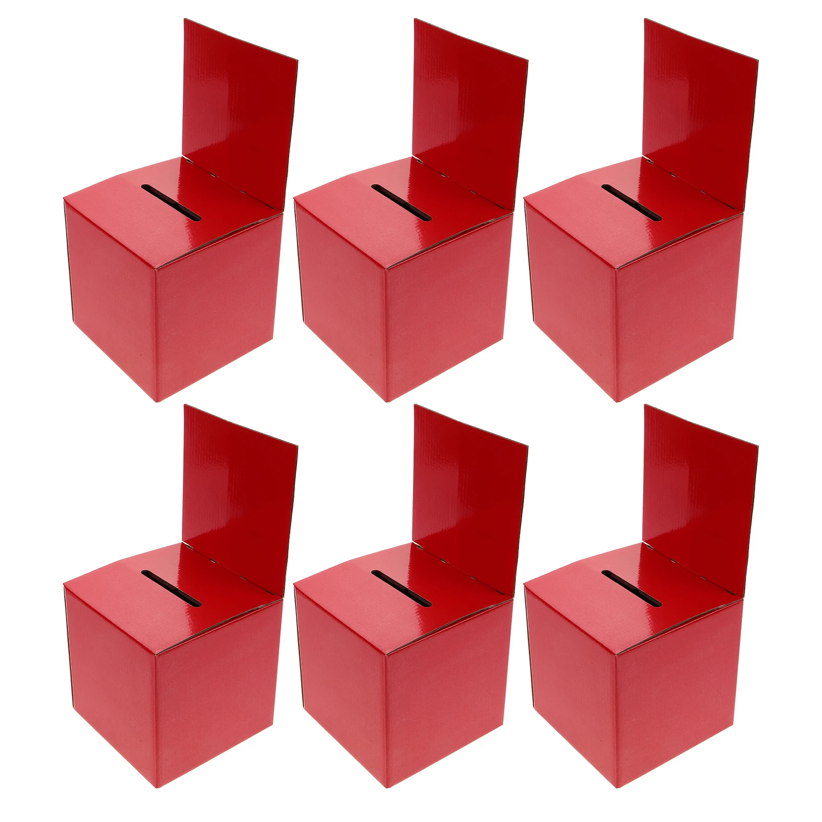 6 Pcs Ballot Box Wedding Gift Cards Case Paper Keepsake Bridesmaid Souvenir Boxes Red Folding Storage Raffle Ticket Envelope
6 Pcs Ballot Box Wedding Gift Cards Case Paper Keepsake Bridesmaid Souvenir Boxes Red Folding Storage Raffle Ticket Envelope