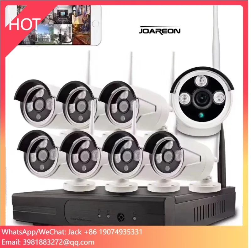 H.265 8CH 1080P Wireless NVR Kit CCTV Outdoor Video Surveillance Home Security Camera System Wireless
H.265 8CH 1080P Wireless NVR Kit CCTV Outdoor Video Surveillance Home Security Camera System Wireless
