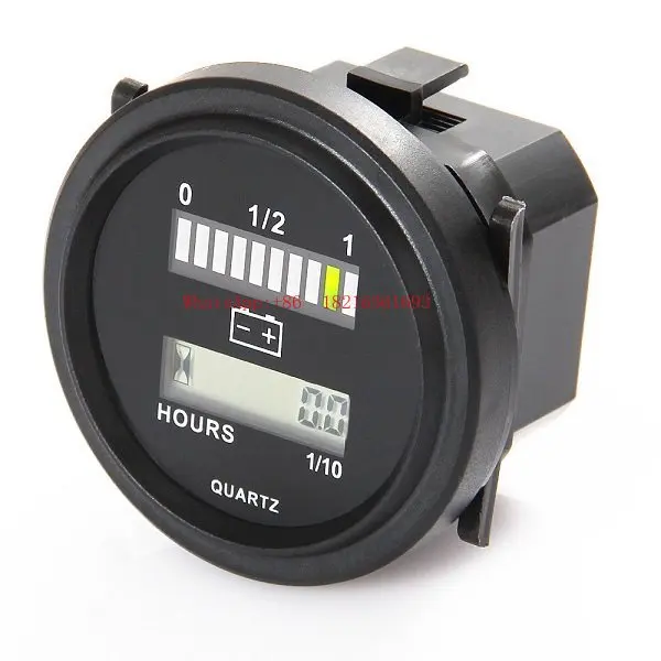 Round Electricity Gauge & Hour Meter Engine Timer 12/24V 36V 48V
Round Electricity Gauge & Hour Meter Engine Timer 12/24V 36V 48V