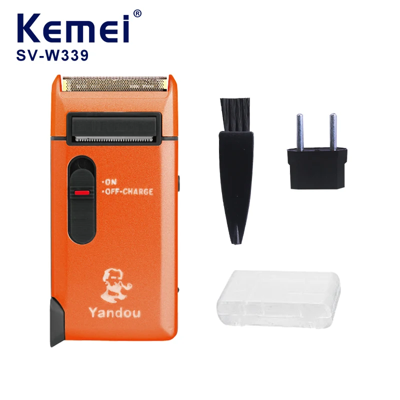 Kemei Electric Shaver For Men Beard Trimmer Rechargeable Face Shaver Machine Reciprocating Razor Sideburn European Standard Plug
Kemei Electric Shaver For Men Beard Trimmer Rechargeable Face Shaver Machine Reciprocating Razor Sideburn European Standard Plug