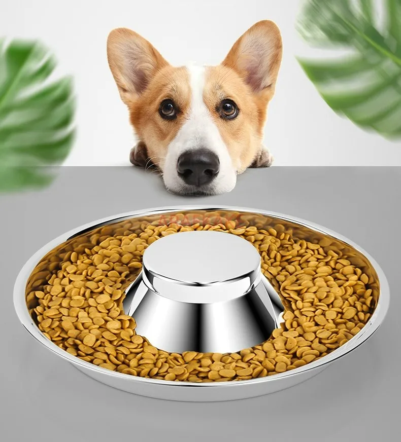 Stainless steel puppy bowl, puppy feeder, dog food and water bowl, suitable for small, medium, large dogs, pets
Stainless steel puppy bowl, puppy feeder, dog food and water bowl, suitable for small, medium, large dogs, pets