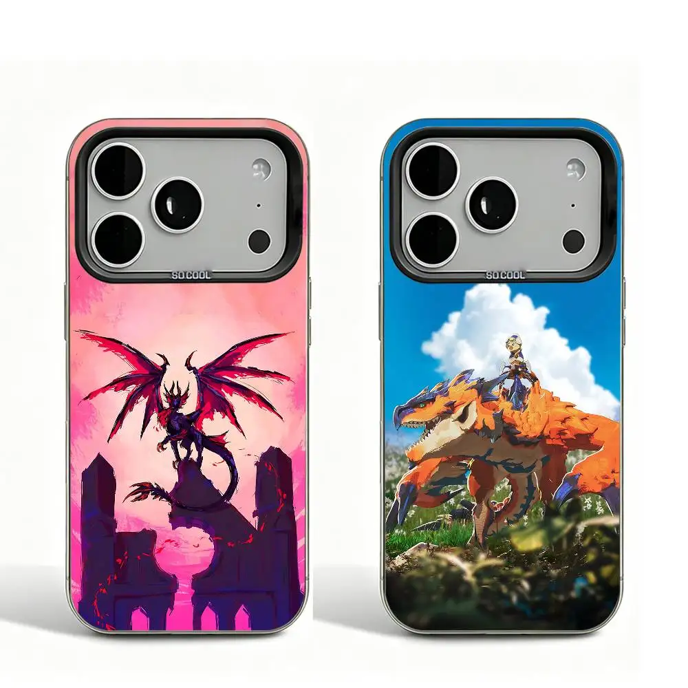 M-Monster H-Hunter Dragon Black Matte Case For iPhone 16 15 17 14 11 12 13 Pro Max So Cool Lens Bumper Printed Cover
M-Monster H-Hunter Dragon Black Matte Case For iPhone 16 15 17 14 11 12 13 Pro Max So Cool Lens Bumper Printed Cover