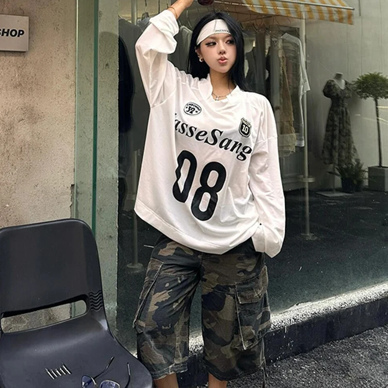 2025 new summer y2k American retro casual style emo girl breathable fabric street trend Harajuku top T-shirt
2025 new summer y2k American retro casual style emo girl breathable fabric street trend Harajuku top T-shirt