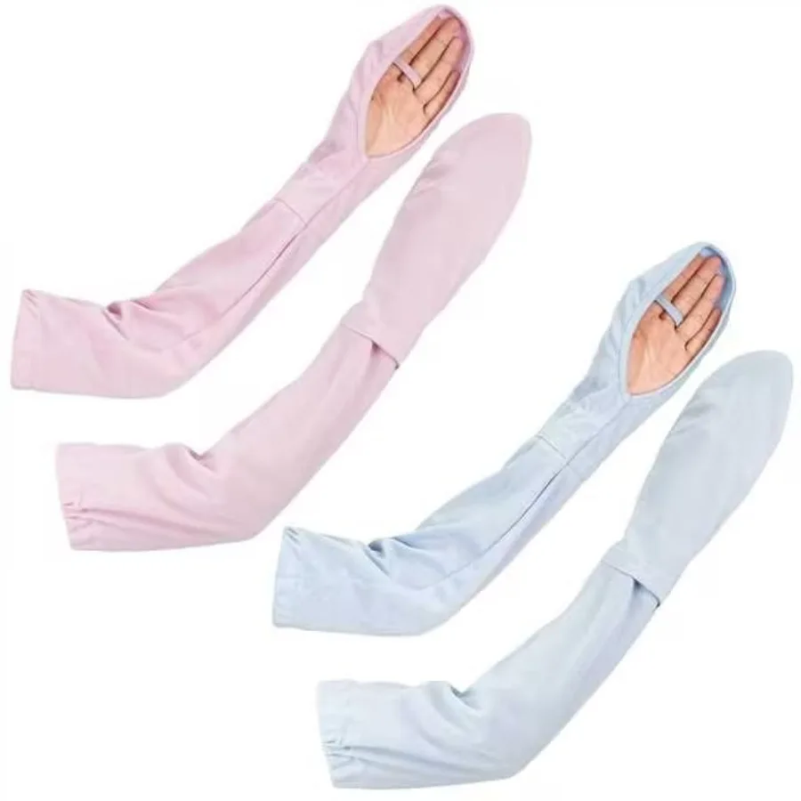 Suhine 2 Pair Driving Fingerless Sun Sleeves Adjustable Arm Sleeves for UV Protection Cooling Arm Sleeves for Women
Suhine 2 Pair Driving Fingerless Sun Sleeves Adjustable Arm Sleeves for UV Protection Cooling Arm Sleeves for Women