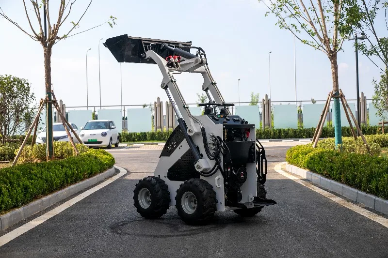 Stand on Micro Skid Steer Loader 300kg 360 Rotating Smart Body Thicker Steel Plastic Molding Long Lifespan
Stand on Micro Skid Steer Loader 300kg 360 Rotating Smart Body Thicker Steel Plastic Molding Long Lifespan