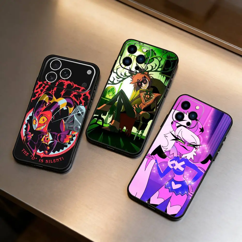 S-Helluva Boss Phone Case For iPhone17,16,15,14,13,12 Plus,Max Soft Silicone Black Cover
S-Helluva Boss Phone Case For iPhone17,16,15,14,13,12 Plus,Max Soft Silicone Black Cover