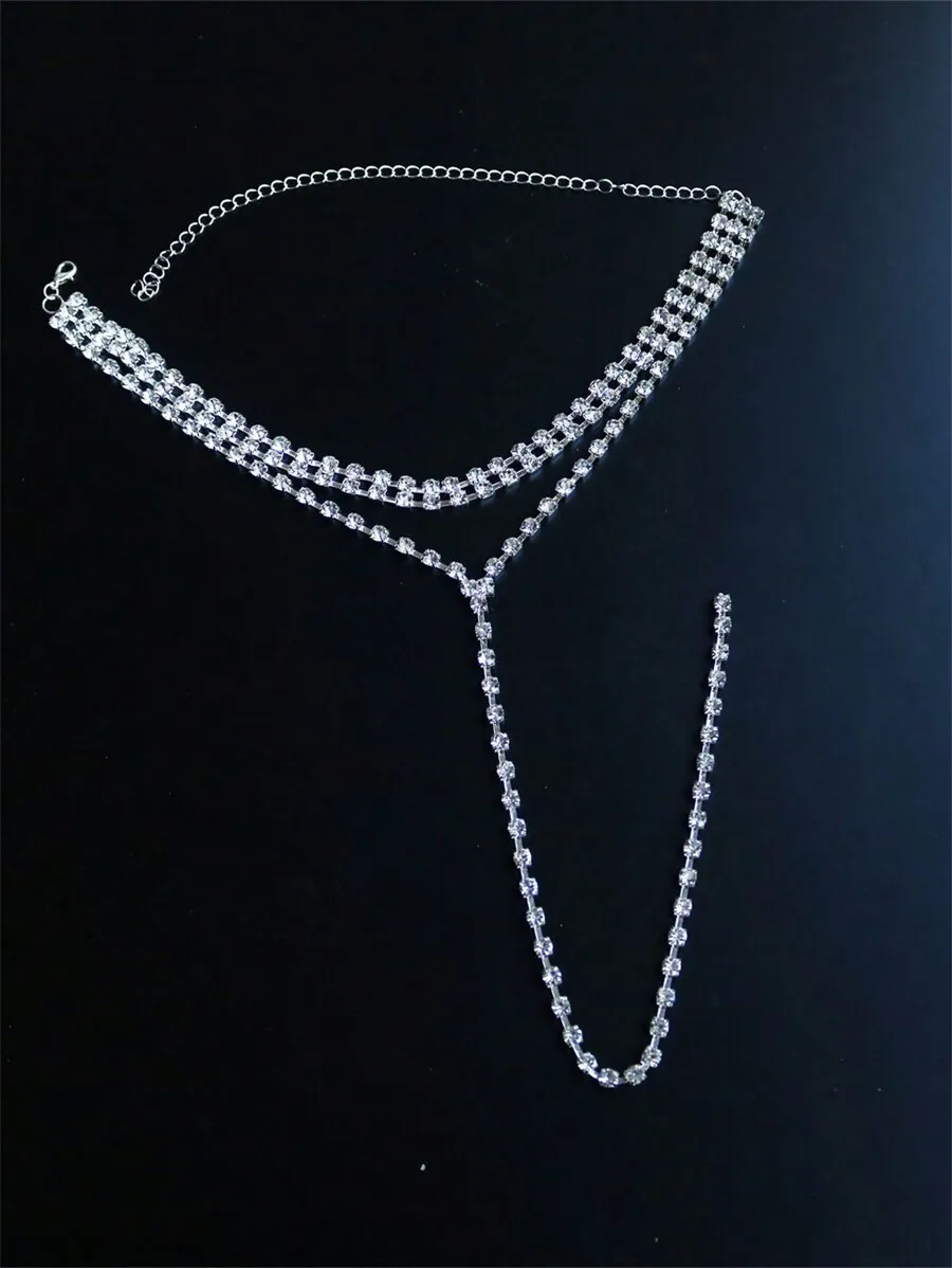 Sparkling Crystal Rhinestone Y-Shape Necklace For Women Wedding Party
Sparkling Crystal Rhinestone Y-Shape Necklace For Women Wedding Party