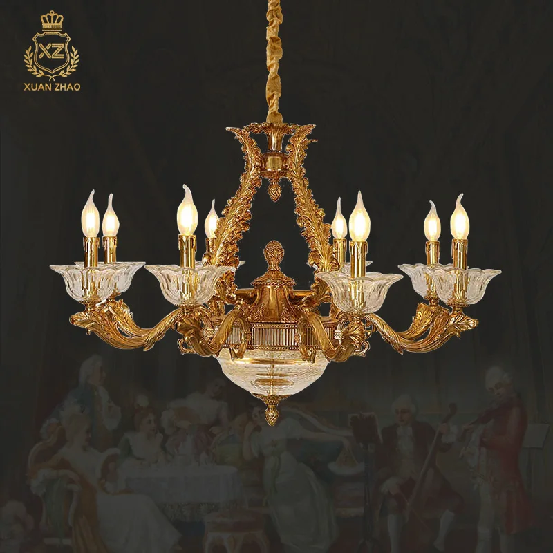 French Copper Crystal Chandelier French Luxury Villa Living Room Dining Room Bedroom Study Atmosphere Pendant Light
French Copper Crystal Chandelier French Luxury Villa Living Room Dining Room Bedroom Study Atmosphere Pendant Light