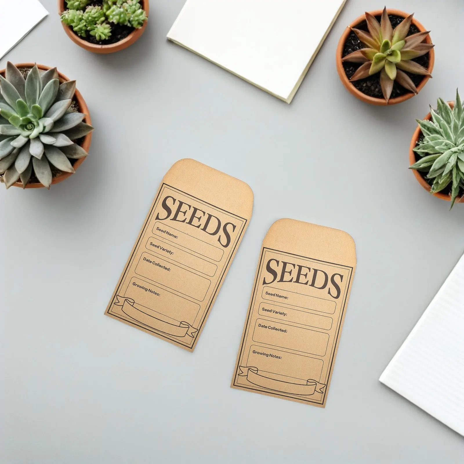 50Pcs Small Brown Kraft Envelopes Resealable Seed Coin Envelopes for Garden Seed Saving Storage Organizing Flower Vegetable
50Pcs Small Brown Kraft Envelopes Resealable Seed Coin Envelopes for Garden Seed Saving Storage Organizing Flower Vegetable