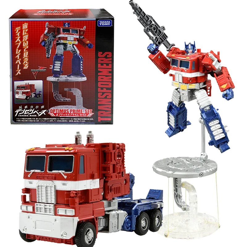 In Stock Takara Tomy Transformers MasterpieceOptimus Prime and Tenseg Base F7671 Hobby Collections Transformer Robot
In Stock Takara Tomy Transformers MasterpieceOptimus Prime and Tenseg Base F7671 Hobby Collections Transformer Robot