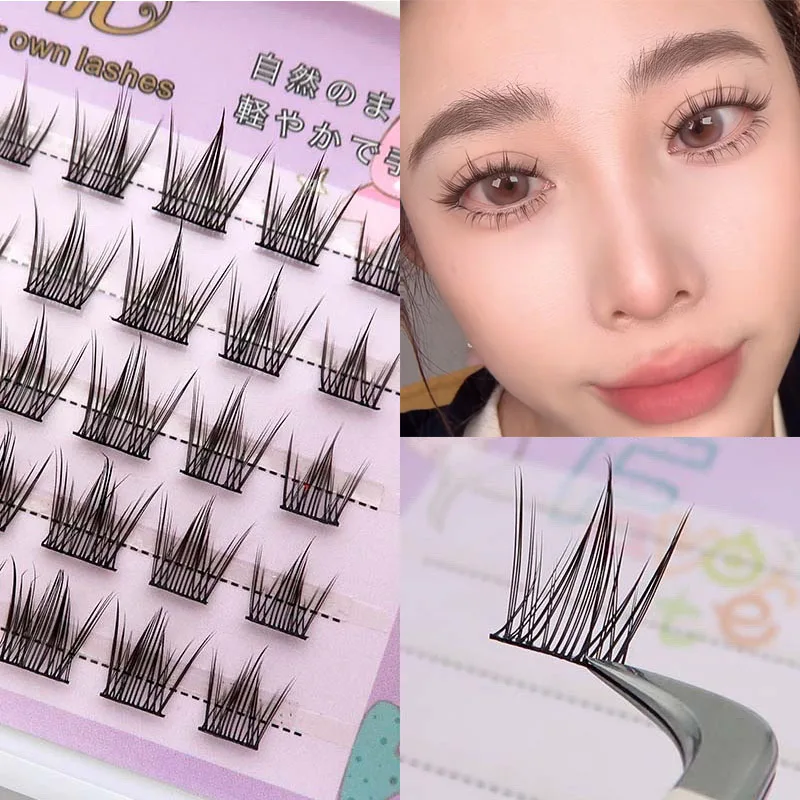 Natural Simulation Eyelash Clusters DIY Manga Lashes Little Devil Soft False Eyelashes Eye Lashes Daily Makeup Tool
Natural Simulation Eyelash Clusters DIY Manga Lashes Little Devil Soft False Eyelashes Eye Lashes Daily Makeup Tool