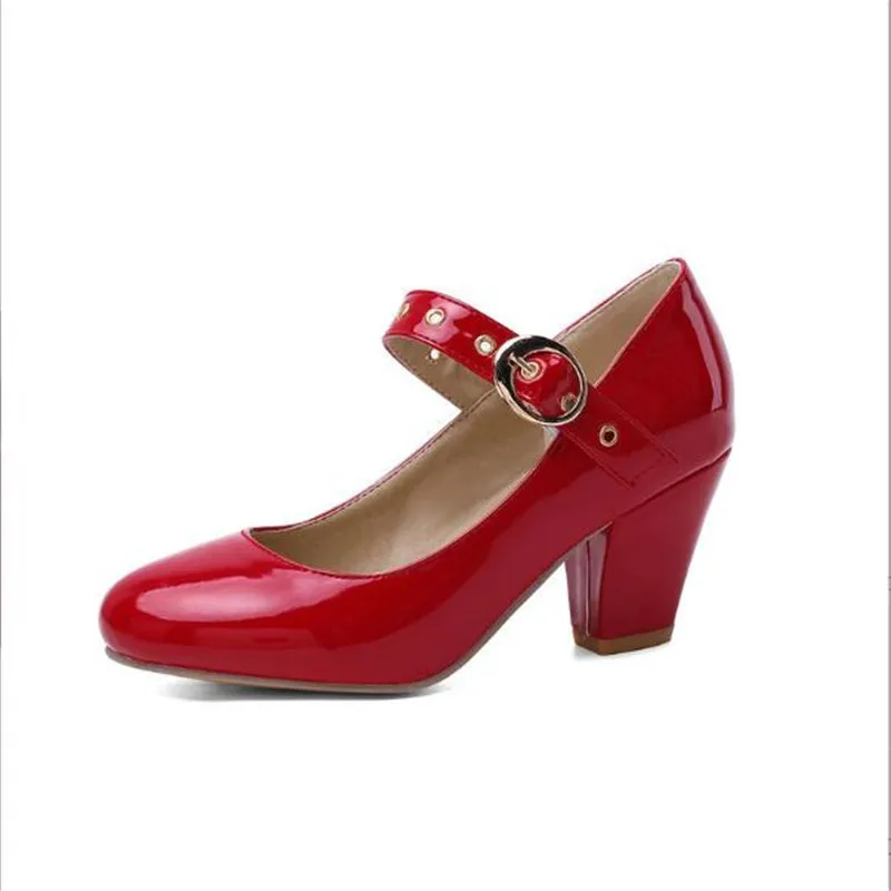 Женские туфли-лодочки с ремешком на щиколотке, женские туфли на толстом высоком каблуке в стиле ретро, замшевые женские черные офисные туфли, большие размеры 33-46
Женские туфли-лодочки с ремешком на щиколотке, женские туфли на толстом высоком каблуке в стиле ретро, замшевые женские черные офисные туфли, большие размеры 33-46