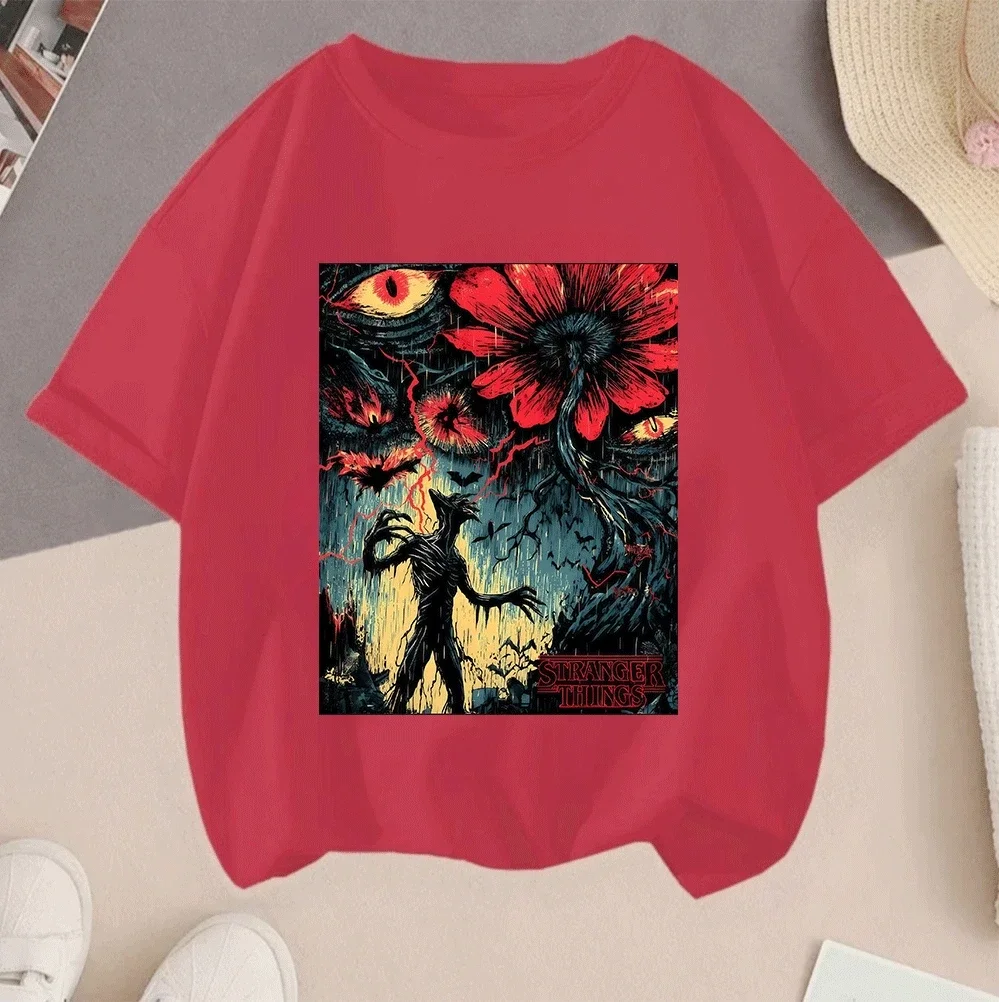 2026 Stranger Things Hot Sale Cartoon 2D Print Casual Summer Short Sleeve Tees For Teenagers Children Girls Boys
2026 Stranger Things Hot Sale Cartoon 2D Print Casual Summer Short Sleeve Tees For Teenagers Children Girls Boys
