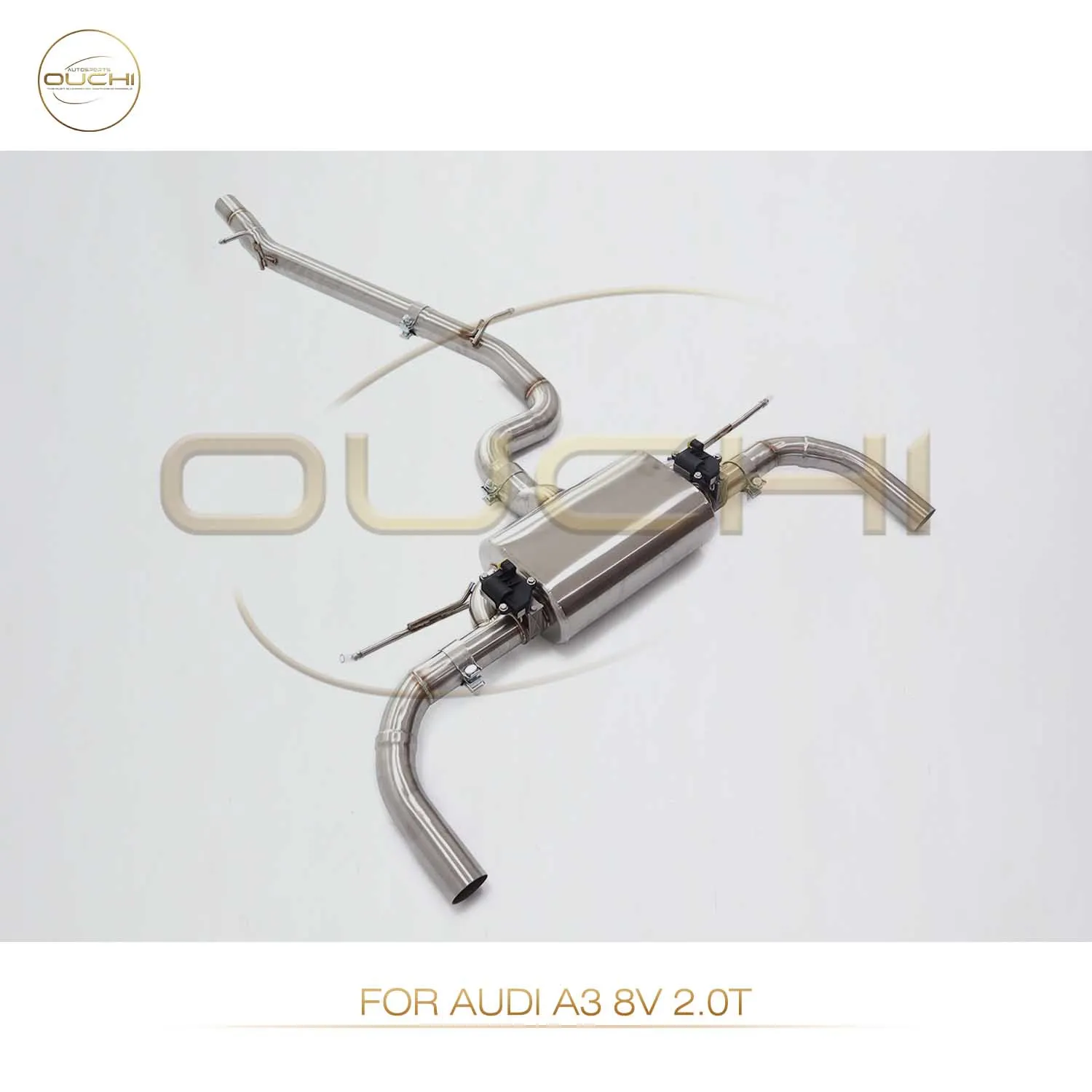 Ouchi Factory direct sales Stainless Steel Catback Exhaust System For AUDI A3 8V 2.0T Sporty Sound Performance Enhancement
Ouchi Factory direct sales Stainless Steel Catback Exhaust System For AUDI A3 8V 2.0T Sporty Sound Performance Enhancement