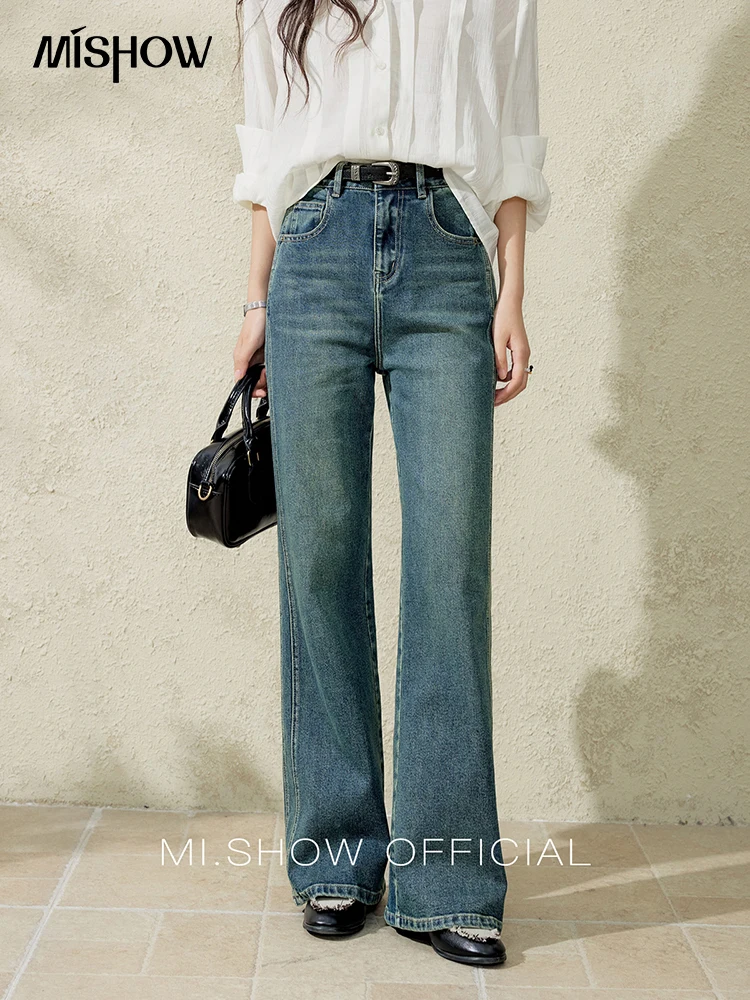 MISHOW Office Lady Spring Jeans for Women 2025 New High Waist Slim Retro Trousers Female Fashion Straight Long Pants MXE16K0872
MISHOW Office Lady Spring Jeans for Women 2025 New High Waist Slim Retro Trousers Female Fashion Straight Long Pants MXE16K0872