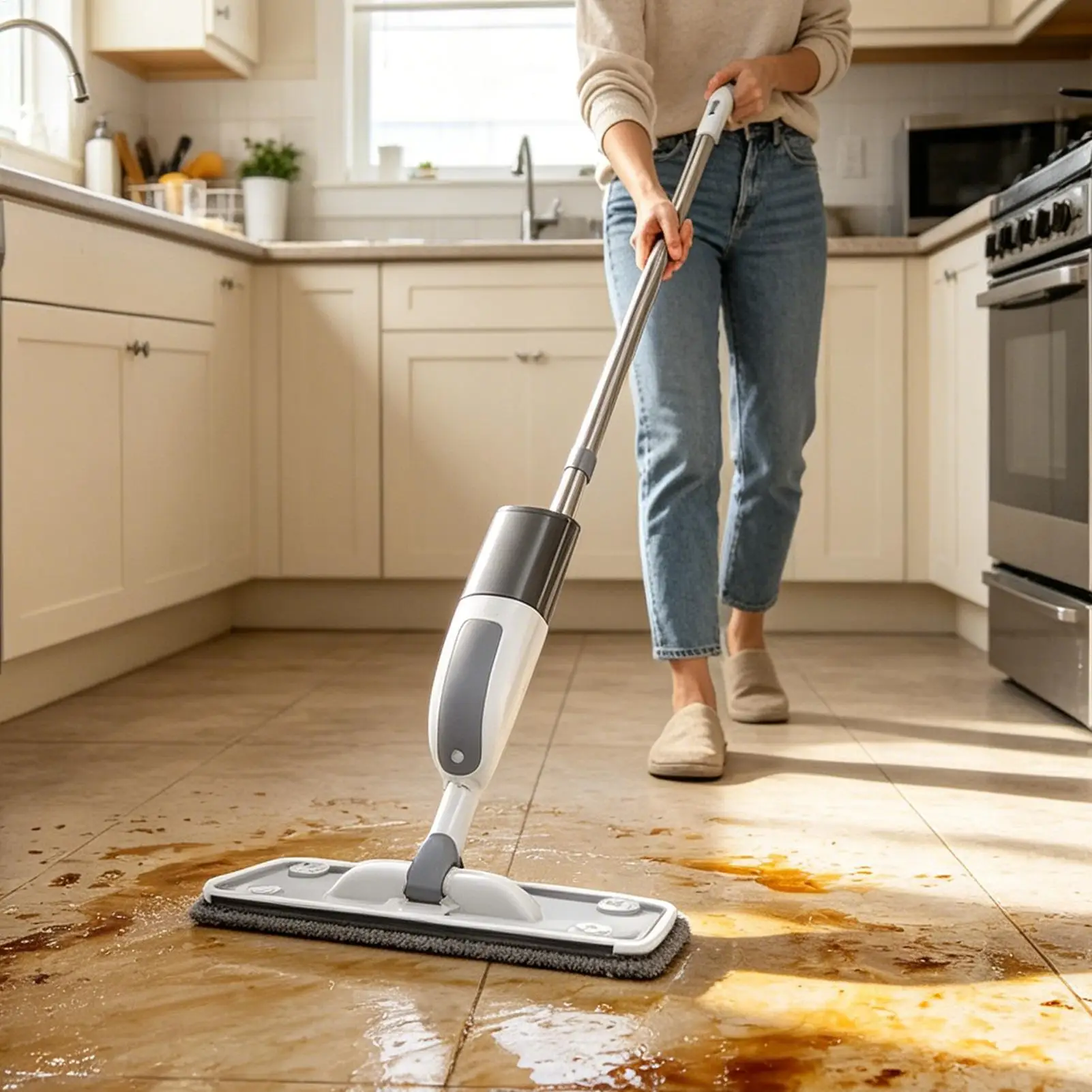 Spray Mop Dry Wet Home Cleaning Tools with Washable Pad Floor Mop for Kitchen Home Tile Laminate Apartment Bathroom
Spray Mop Dry Wet Home Cleaning Tools with Washable Pad Floor Mop for Kitchen Home Tile Laminate Apartment Bathroom