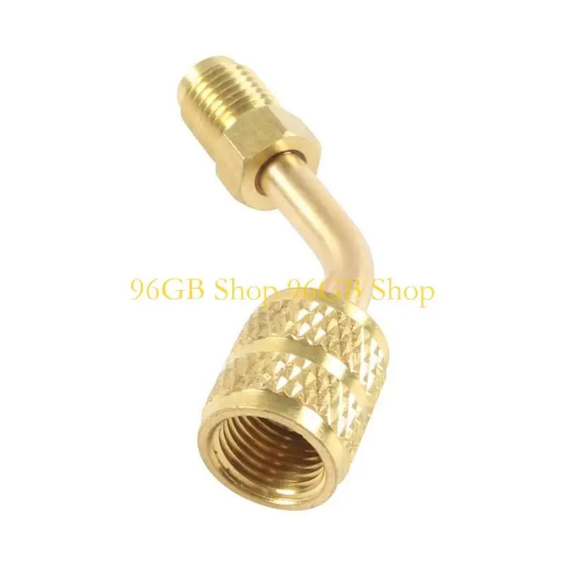 96GB Brass Valves HVAC Charging Hoses Maintenance Kits for Air Conditioning Refrigerants Charging, 45 Degree 1/4" SAE
96GB Brass Valves HVAC Charging Hoses Maintenance Kits for Air Conditioning Refrigerants Charging, 45 Degree 1/4" SAE