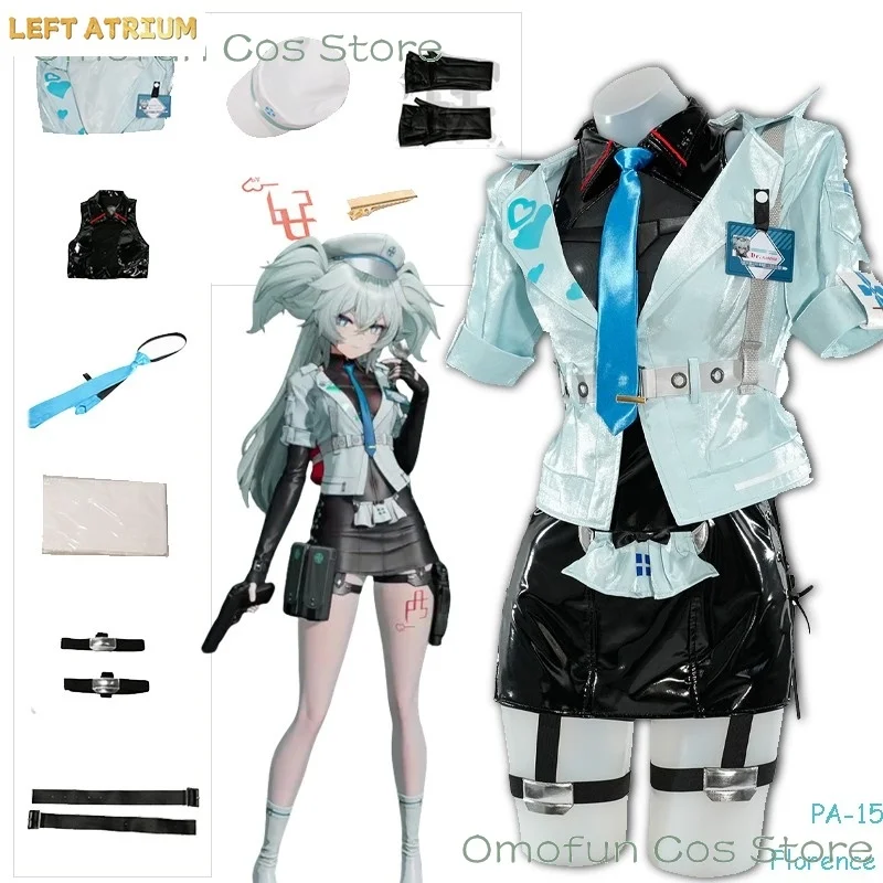 GFL2 Florence Cosplay Game Girls' Frontline 2: Exilium Uniforms Coat Dress Costume Wig Women Clothes Halloween Party Sexy Outfit
GFL2 Florence Cosplay Game Girls' Frontline 2: Exilium Uniforms Coat Dress Costume Wig Women Clothes Halloween Party Sexy Outfit