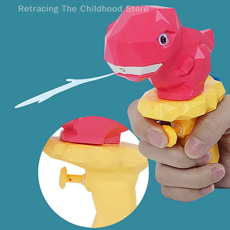 1 Piece Kids Swimming Pool Sand Beach Gun Splashing Toys Cartoon Dinosaur Water Gun Baby Bath Amusement Toy For Children
1 Piece Kids Swimming Pool Sand Beach Gun Splashing Toys Cartoon Dinosaur Water Gun Baby Bath Amusement Toy For Children
