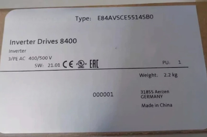 Абсолютно новый E84AVSCE5514SB0. Быстрая доставка.
Абсолютно новый E84AVSCE5514SB0. Быстрая доставка.