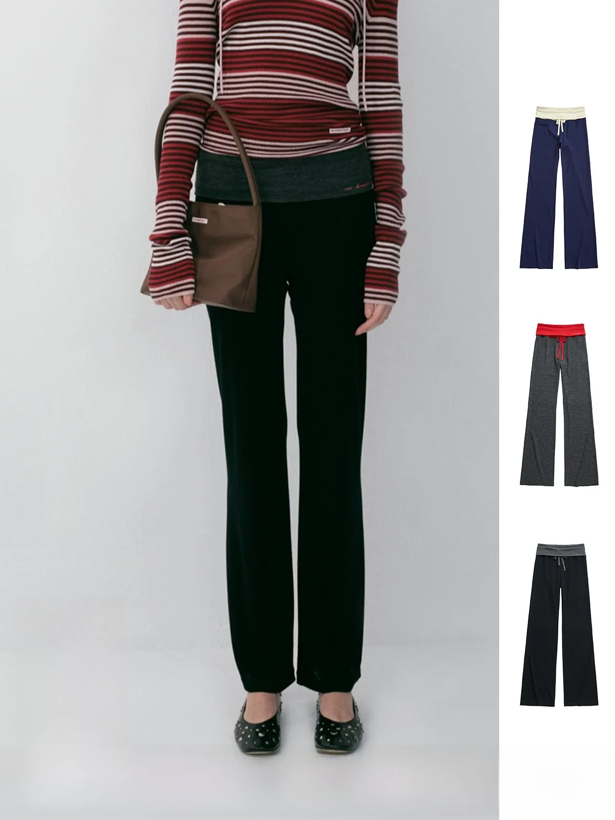 Brand NO DIRECTION Color Block Woolen Casual Pants Spring 2025 Natural Waist Elastic Straight Leg Daily Wear
Brand NO DIRECTION Color Block Woolen Casual Pants Spring 2025 Natural Waist Elastic Straight Leg Daily Wear