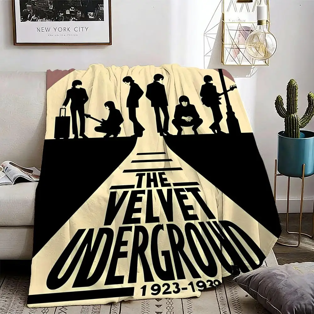 Rock Band The Velvet Underground Throw Lightweight 240g Flannel Blanket Soft Skin-friendly for Summer Cooling
Rock Band The Velvet Underground Throw Lightweight 240g Flannel Blanket Soft Skin-friendly for Summer Cooling