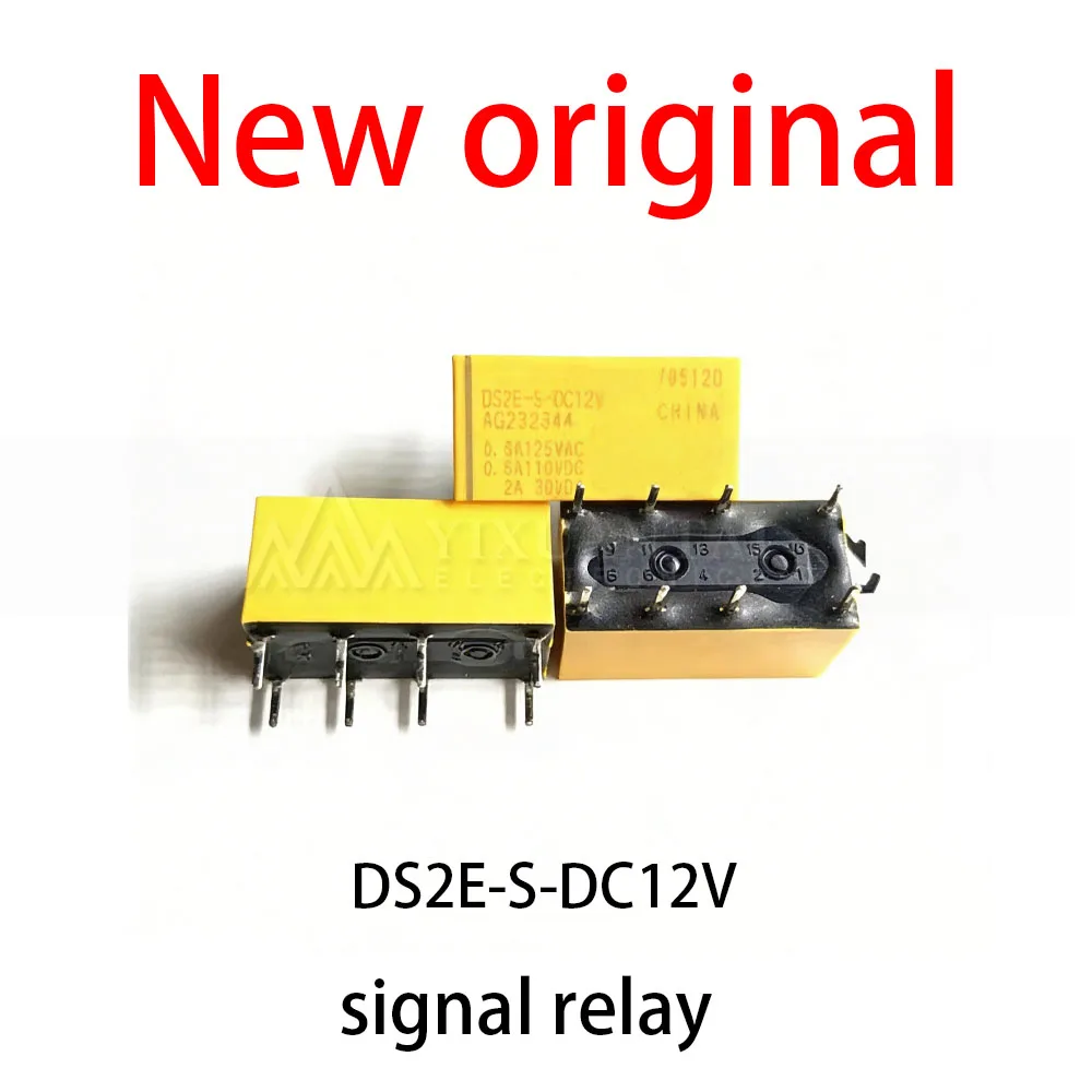 5Pcs/Lot New original DS2E-S-DC12V signal relay
5Pcs/Lot New original DS2E-S-DC12V signal relay