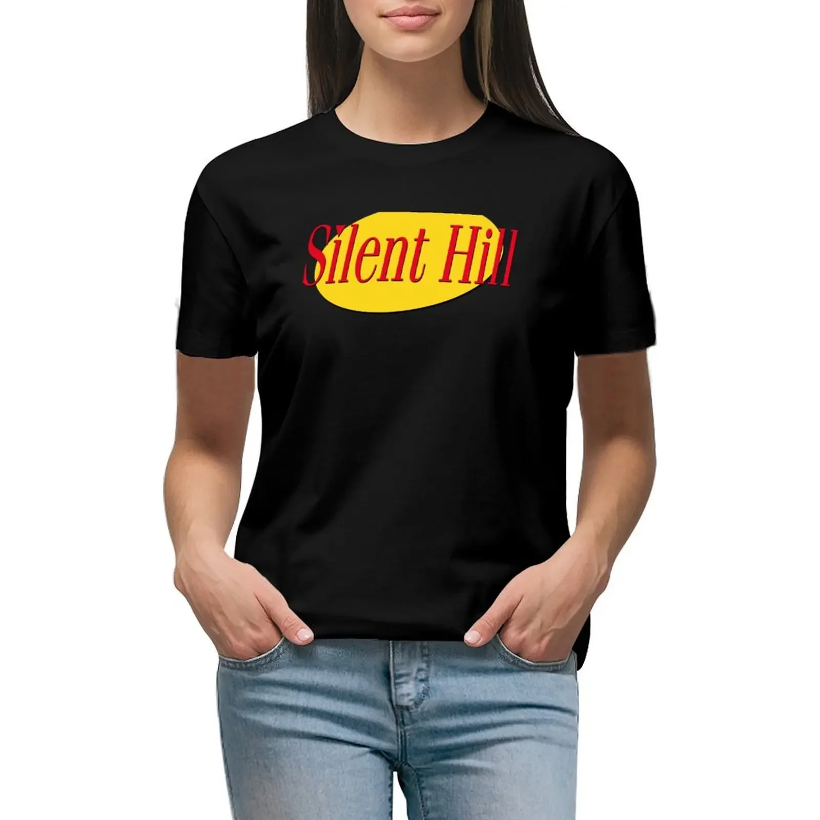 Silent Hill T-Shirt blacks Female clothing sweat sublime white t-shirt dress for Women sexy
Silent Hill T-Shirt blacks Female clothing sweat sublime white t-shirt dress for Women sexy