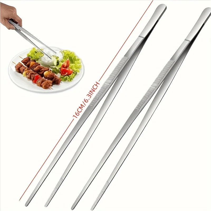 Barbecue Clip Stainless Steel Barbecue Tweezers, Outdoor Camping And Picnicking, Cooking Utensils And Barbecue Tool Accessories
Barbecue Clip Stainless Steel Barbecue Tweezers, Outdoor Camping And Picnicking, Cooking Utensils And Barbecue Tool Accessories